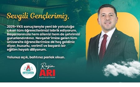 Başkan Arı’dan Üniversiteyi Kazanan Öğrencilere Tebrik