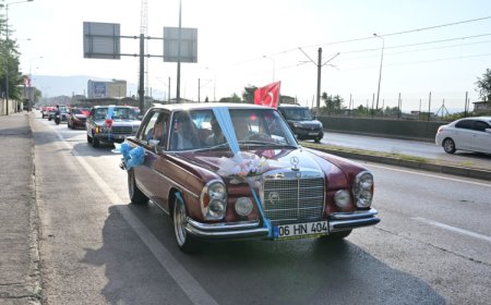 Bursa Yıldırım’da 600 çocuk için klasik araçlı sünnet şöleni