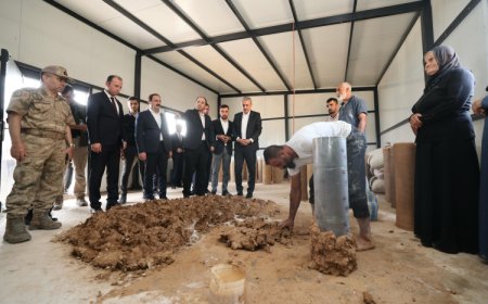 Mardin’de geleneksel arı kovanı üretimi başladı
