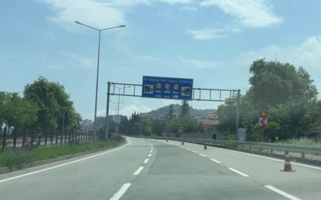 Karadeniz Sahil Yolu’nda trafik EDS ile güvende
