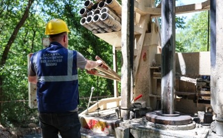 Sakarya’da 132 metre derinlikten kaliteli su