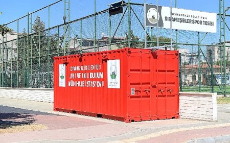 Sırameşeler’e Afet ve Acil Durum Müdahale İstasyonu kuruldu