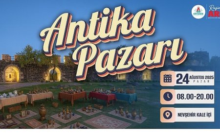 Nevşehir Kalesi, Antika Pazarına Ev Sahipliği Yapacak