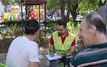Konak İletişim Merkezi ekipleri sahada