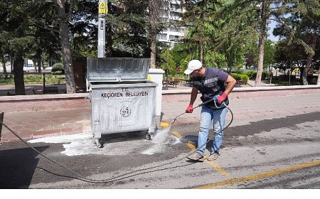 Keçiören’de Geniş Kapsamlı Temizlik Seferberliği