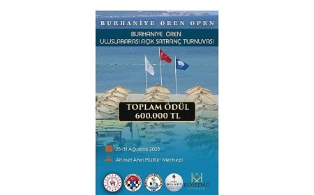 Satranç Ustaları Burhaniye’de Buluşacak