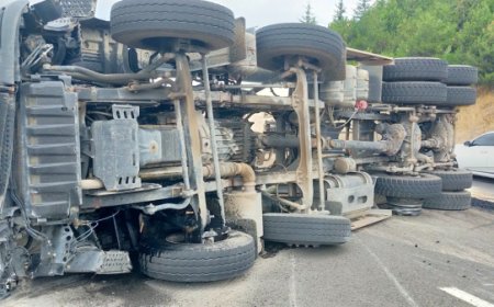 Bolu Dağı Tüneli’nde kaza! İstanbul istikameti trafiğe kapandı!
