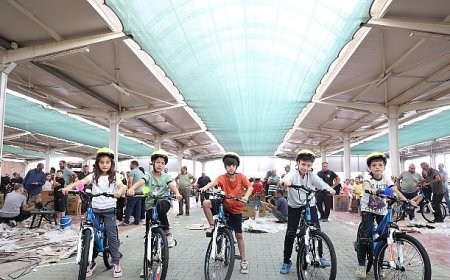 Başkan Altay “Güle Oynaya Camiye Gel Projesi”nde Bisiklet Dağıtımına Başladıklarını Açıkladı