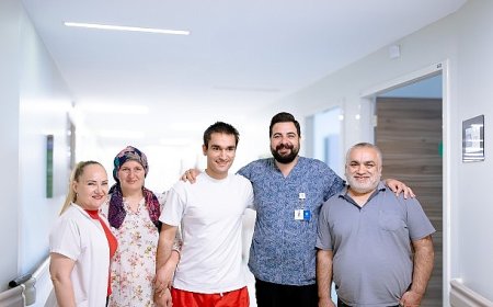 Motor kazası sonrası yatağa bağımlı kalır dendi, yürüyerek taburcu oldu