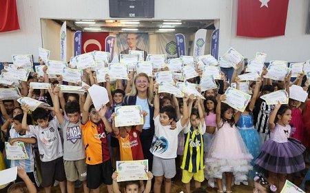 Bakırköy Yaz Spor Okulu’ndan kapanış şöleni