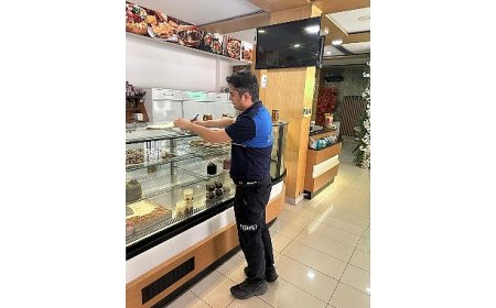 Zabıtadan Pastane, Tatlıcı Ve Dondurmacılara Denetim