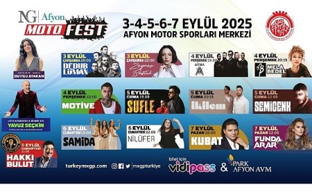 NG Afyon Motofest’te Müzik, Şov ve Eğlence Bir Arada