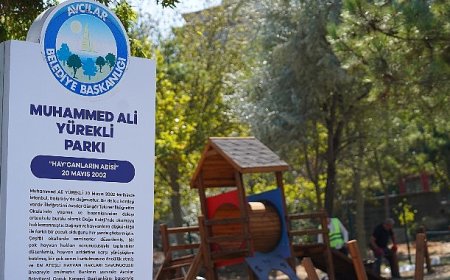 Avcılar’ın tek köpek oyun parkı yenilendi