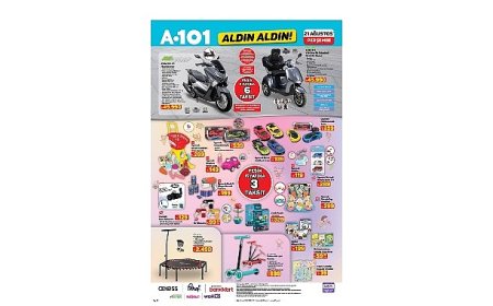 A101’de 21 Ağustos’ta Mobilite, Elektronik ve Ev Ürünleri Satışta