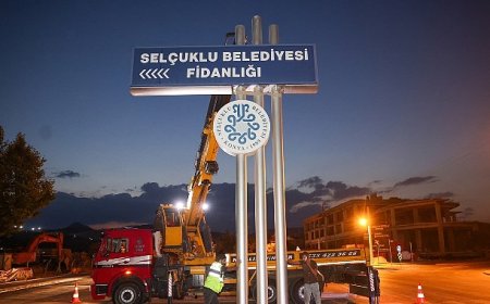 Selçuklu Belediyesi’nden şehir estetiğine katkı sağlayacak uygulama: Belediye’ye ait tüm totemler kaldırılıyor