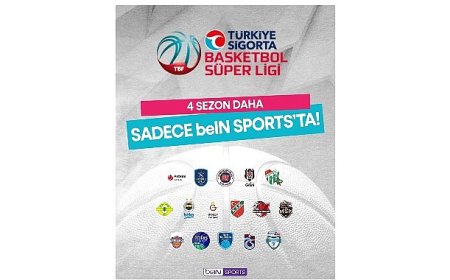 Türkiye Sigorta Basketbol Süper Ligi 4 Sezon Daha Sadece beIN SPORTS’ta!