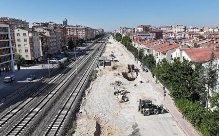 Başkan Altay: “Konya Tarihinin En Önemli Ulaşım Yatırımlarından KONYARAY Banliyö Hattında Çalışmalar Yarıyı Geçti”
