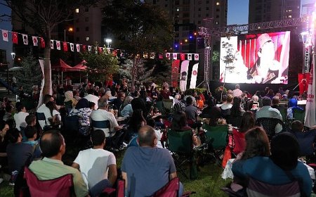 Keçiören’de yaz akşamları Yeşilçam’la şenleniyor