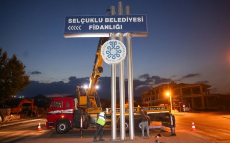 Konya Büyükşehir’in şehir estetiğine bir destek de Selçuklu’dan