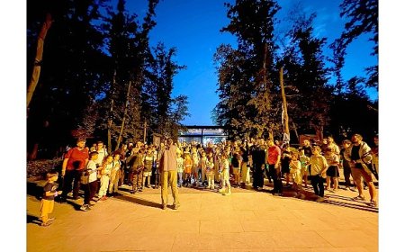 Ormanya’da çocuklara özel gece yürüyüşü