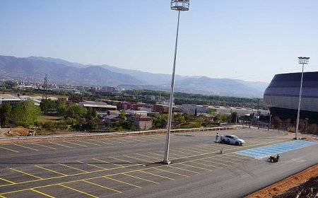 Kocaeli Stadı’nda otoparklar tamam