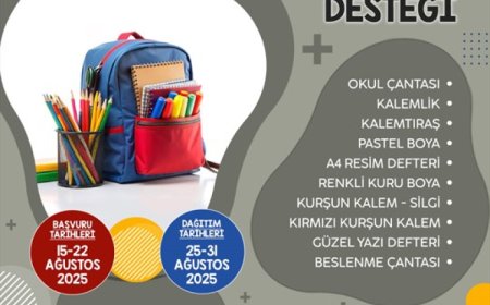 Denizli Büyükşehir’den miniklere eğitim desteği