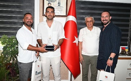 Başkan Topaloğlu’na teşekkür ziyareti