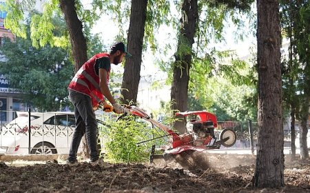 Keçiören’de Park ve Bahçelere Estetik Dokunuş