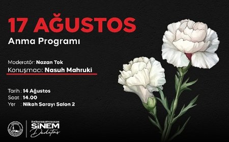 Üsküdar’da “17 Ağustos Anma Programı” Düzenlenecek