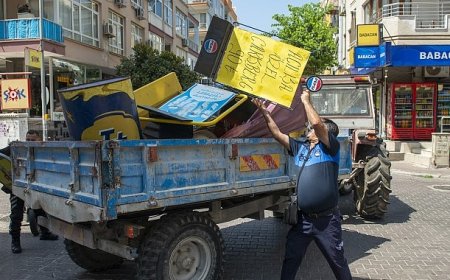 Yenişehir Belediyesi kaldırım ve yol işgallerine geçit vermiyor
