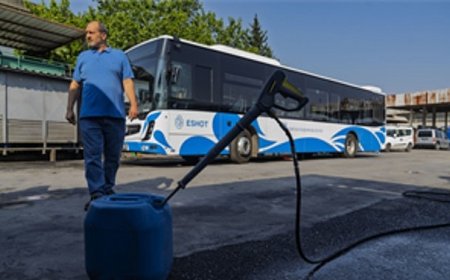 ESHOT’tan bin 100 hanenin kullandığı kadar su tasarrufu