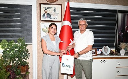 Sıla Bakır’dan Başkan Topaloğlu’na teşekkür ziyareti