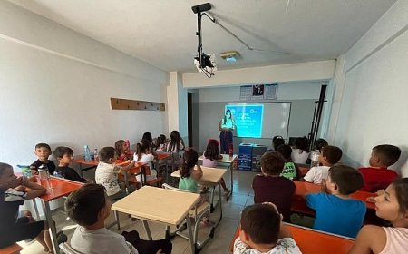 Burhaniye Belediyesi’nden öğrencilere çevre eğitimi