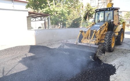 Canik’te Asfalt Yol Atağı