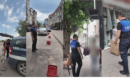 İnegöl’de Kaldırım Ve Yol İşgallerine Geçit Yok