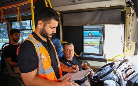 Büyükşehir’in toplu ulaşım araçlarındaki sıkı denetimleri devam ediyor