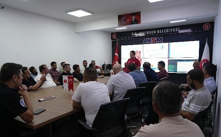 Keçiören Belediyesi personeline afet ve yangın eğitimi