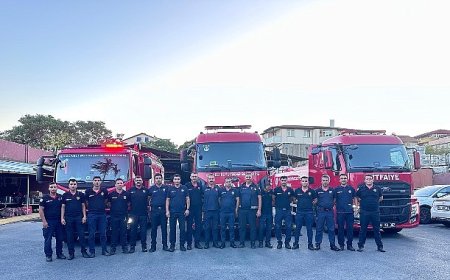 Kocaeli İtfaiyesi Çanakkale’ye gitti
