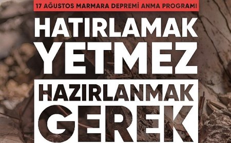 Karşıyaka 17 Ağustos’u farkındalık etkinlikleriyle anıyor