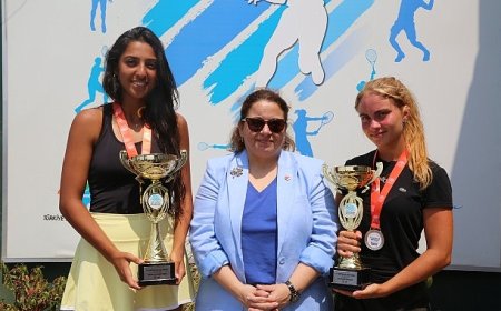 Nilüfer’de tenis heyecanı sona erdi