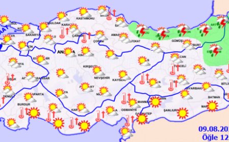 Sıcak havaya dikkat! Meteoroloji uyardı