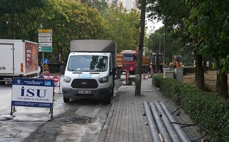 İSU’dan Yahyakaptan’da altyapı hamlesi