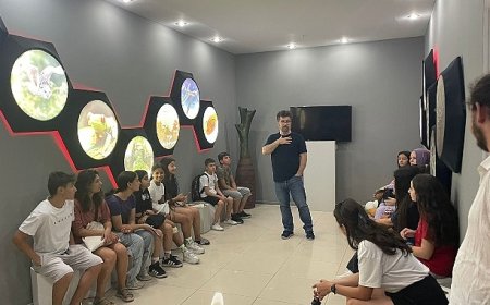 Minik kaşifler Bornova’da bilimin izinde