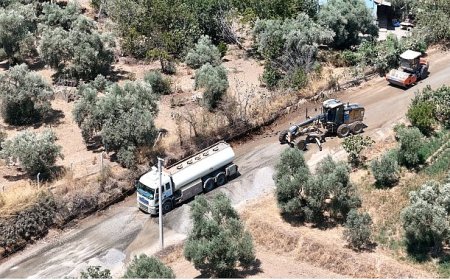 Başkan Çerçioğlu kırsaldan kent merkezine kadar Aydın’ın tüm yollarını yeniliyor