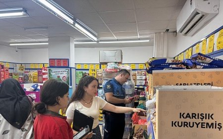 Zabıta’dan marketlerde denetim