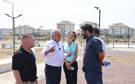 Balkan Mahallesi’ndeki park açılış için gün sayıyor
