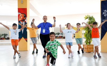 Yaz kurslarında halk oyunları coşkusu Başkan Çerçioğlu’ndan çocukların gelişimine tam destek