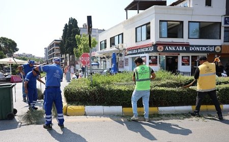 Başkan Çerçioğlu’nun çalışmalarına Kuşadalılardan tam not