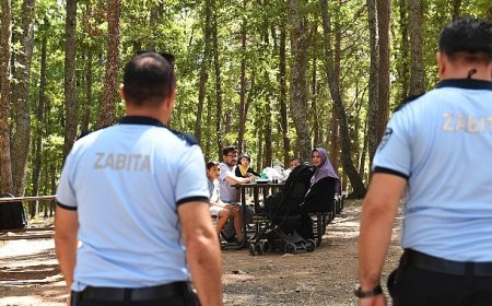 Zabıta ekipleri orman yangınlarını önlemek için denetimde