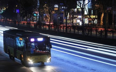 İETT geceleri de seferlere devam edecek